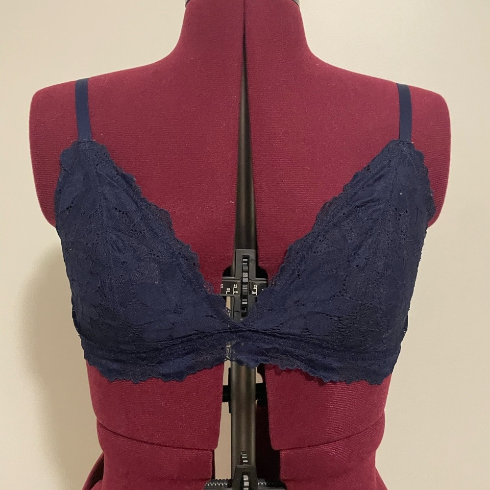 Navy Lace Bralette